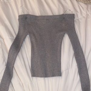Off the shoulder bodycon Sweater